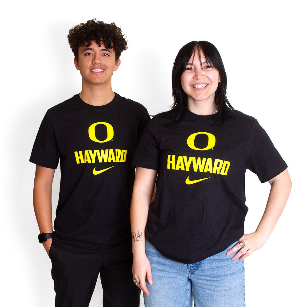 Black Nike Core Ctn w O Hayward Field Tee